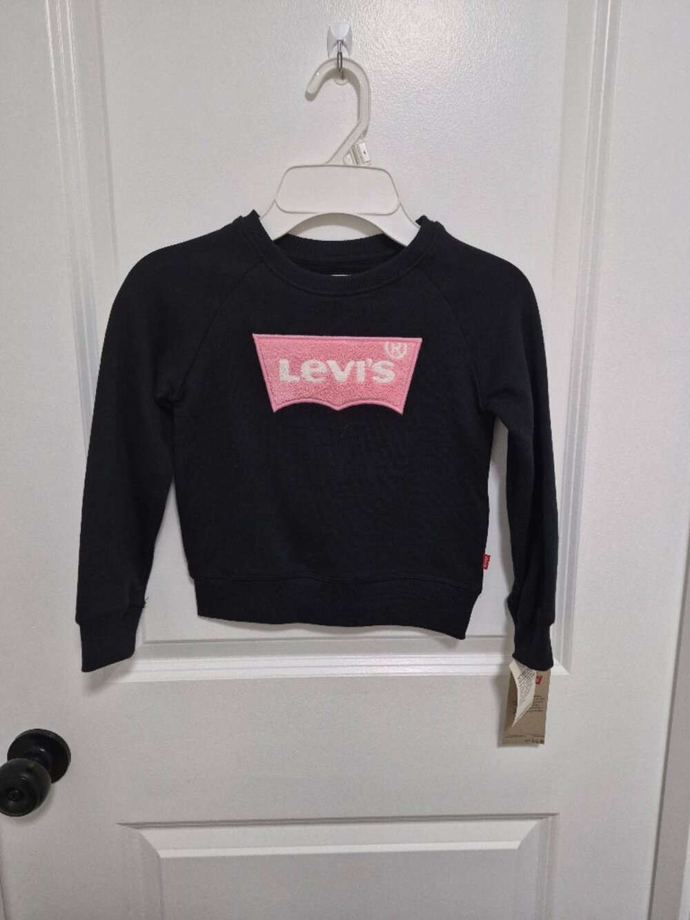 Girls Levi Long Sleeve Sweatshirt Size XS 3-4yrs